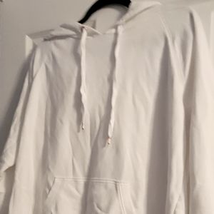 White hoodie